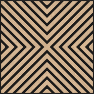 Mexen Linea 01 akusztikus fali panel 60 x 60 cm (4 db), 9 mm-es filc, technikai furnér, Fehérített Tölgy - S110-60607-01-040
