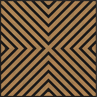 Mexen Linea 01 Akusztikus fali panel 60 x 60 cm (4 db), 9 mm filc, műszaki furnér, Classic tölgy - S110-60607-01-041