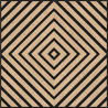 Mexen Linea 03 panou de perete acustic 60 x 60 cm (4 buc.), fetru 9 mm, furnir tehnic, Stejar Albit - S110-60607-03-040