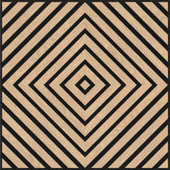 Mexen Linea 03 akusztikus falpanel 60 x 60 cm (4 db), 9 mm filc, technikai furnér, Fehérített Tölgy - S110-60607-03-040