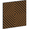 Mexen Linea 03 panou de perete acustic 60 x 60 cm (4 buc.), fetru 9 mm, furnir tehnic, Stejar Natural - S110-60607-03-042
