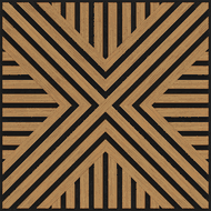 Mexen Linea 06 panou de perete acustic 60 x 60 cm (4 buc.), pâslă 9 mm, furnir tehnic, Stejar Classic - S110-60607-06-041