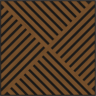 Mexen Linea 08 akusztikus fali panel 60 x 60 cm (4 db), 9 mm filc, műszaki furnér, természetes tölgy - S110-60607-08-042