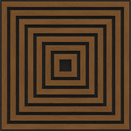 Mexen Linea 13 panou de perete acustic 60 x 60 cm (4 buc.), fetru 9 mm, furnir tehnic, Stejar Natural - S110-60607-13-042