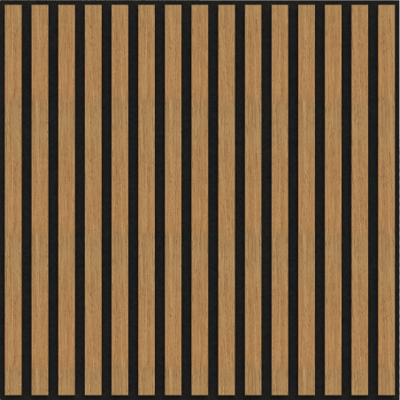 Mexen Linea 15 akuszti falpanel 60 x 60 cm (4db), filc 9 mm, technikai furnér, Classic Tölgy - S110-60607-15-041