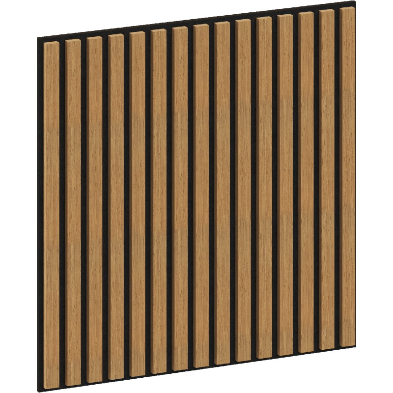 Mexen Linea 15 akuszti falpanel 60 x 60 cm (4db), filc 9 mm, technikai furnér, Classic Tölgy - S110-60607-15-041