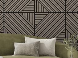 Mexen Lam-B lamele de perete 275 x 30 cm, placă HDF 4 mm, furnir tehnic, Stejar Nisipiu - S100-275307-3015-001