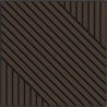Mexen Linea 26 Akusztikus fali panel 60 x 60 cm (4 db), 9 mm filc, technikai furnér, Mocca Tölgy - S110-60607-26-045
