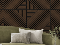 Mexen Lam-B lamele de perete 275 x 30 cm, placă HDF 4 mm, furnir tehnic, Stejar Nisipiu - S100-275307-3015-001