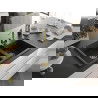 Mexen Tomas Chiuvetă de granit cu 2 compartimente și baterie de bucătărie Rita, Neagră/Argintiu metalic - 6516-73-670300-50