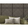 Mexen Linea 03 panou de perete acustic 60 x 60 cm (4 buc.), fetru 9 mm, furnir tehnic, Stejar Gri - S110-60607-03-043
