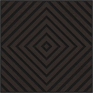 Mexen Linea 03 akusztikus fali panel 60 x 60 cm (4db), 9 mm filc, technológiai furnér, Fekete Tölgy - S110-60607-03-046