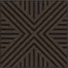 Mexen Linea 06 Akusztikus fali panel 60 x 60 cm (4 db), 9 mm-es filc, műszaki furnér, Mokka Tölgy - S110-60607-06-045