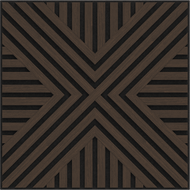 Mexen Linea 06 panou de perete acustic 60 x 60 cm (4 buc.), fetru 9 mm, furnir tehnic, Stejar Mocca - S110-60607-06-045