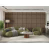 Mexen Linea 01 Akusztikus fali panel 60 x 60 cm (4db), 9 mm filc, technikai furnér, Világos Dió - S110-60607-01-047