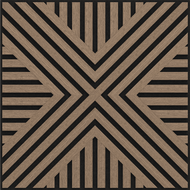 Mexen Linea 06 Akusztikus falpanel 60 x 60 cm (4 db), 9 mm filc, technikai furnér, világos dió - S110-60607-06-047