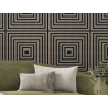 Mexen Linea 13 akusztiaki fali panel 60 x 60 cm (4 db), filc 9 mm, műszaki furnér, Szürke Tölgy - S110-60607-13-043