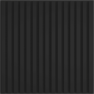 Mexen Linea 15 akusztikai fali panel 60 x 60 cm (4 db), 9 mm vastag filc, technikai furnér, matt fekete - S110-60607-15-053