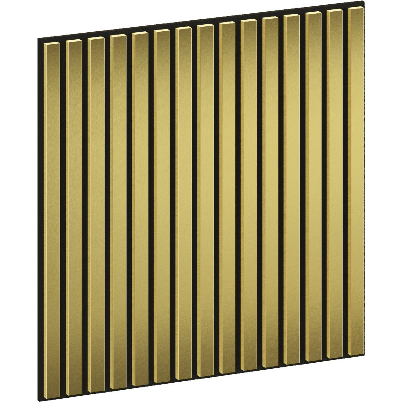 Mexen Linea 15 panou de perete acustic 60 x 60 cm (4buc.), fetru 9 mm, furnir tehnic, Auriu - S110-60607-15-057