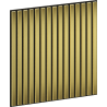 Mexen Linea 15 60 x 60 cm-es (4 db-os), 9 mm vastag filc, technikai furnér, Arany akusztikus fali panel - S110-60607-15-057