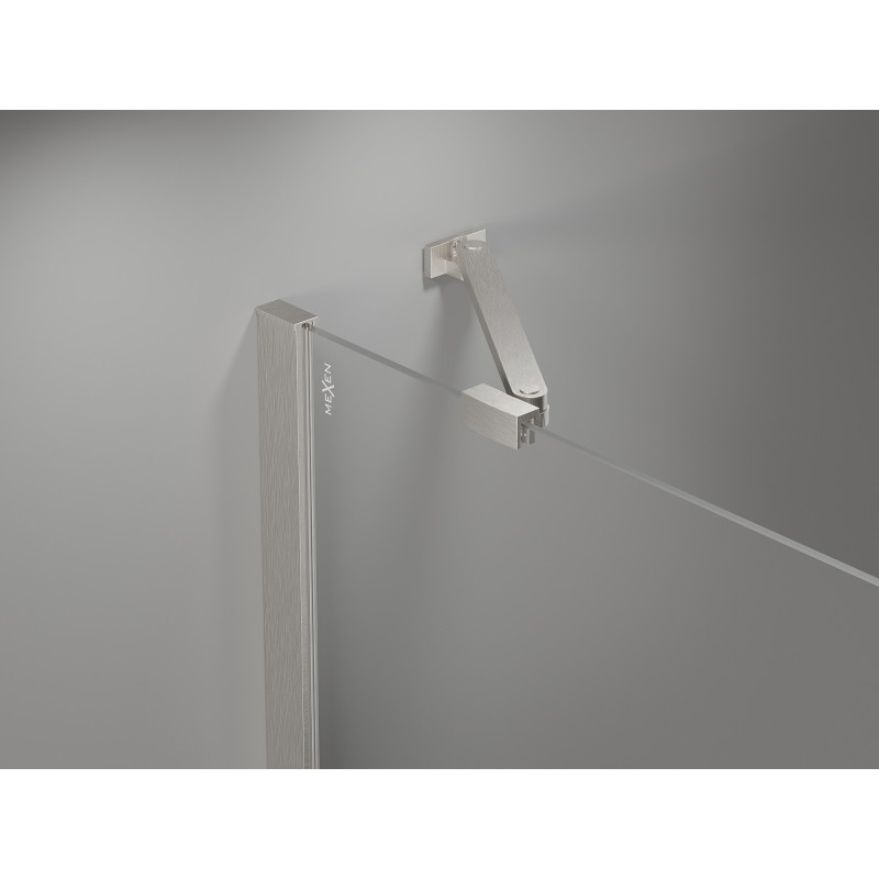Mexen Mist-H Duo cabină de duș de tip swing 70 x 70 cm, transparent, crom - 8A5-070L-070P-01-00