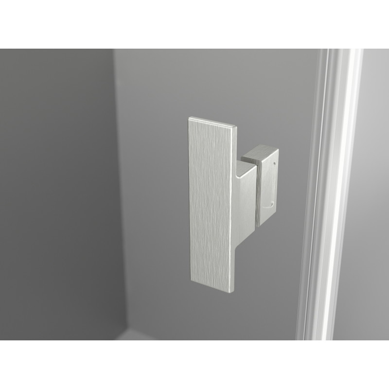 Mexen Mist-H Duo cabină de duș de tip swing 70 x 70 cm, transparent, crom - 8A5-070L-070P-01-00