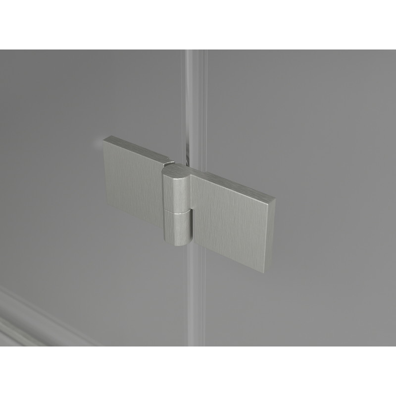 Mexen Mist-H Duo cabină de duș de tip swing 70 x 70 cm, transparent, crom - 8A5-070L-070P-01-00