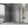 Mexen Mist-H Duo cabină de duș de tip swing 70 x 70 cm, transparent, crom - 8A5-070L-070P-01-00