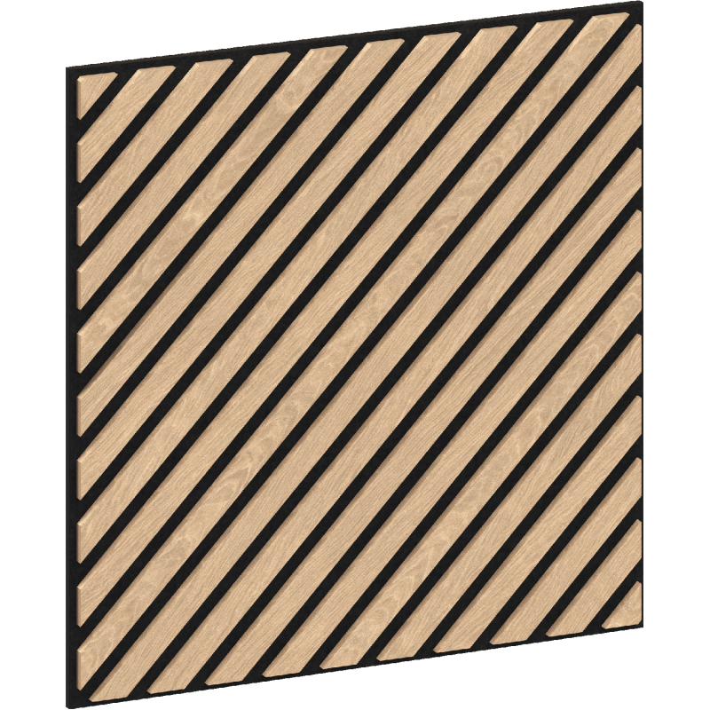 Mexen Lam-B falemezek 275 x 30 cm, 4 mm-es HDF lap, technikai furnér, Homok Tölgy - S100-275307-3015-001