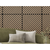 Mexen Lam-B falemezek 275 x 30 cm, 4 mm-es HDF lap, technikai furnér, Homok Tölgy - S100-275307-3015-001