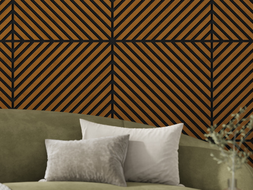 Mexen Lam-B falemezek 275 x 30 cm, 4 mm-es HDF lap, technikai furnér, Homok Tölgy - S100-275307-3015-001