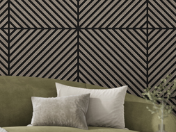 Mexen Lam-B falemezek 275 x 30 cm, 4 mm-es HDF lap, technikai furnér, Homok Tölgy - S100-275307-3015-001