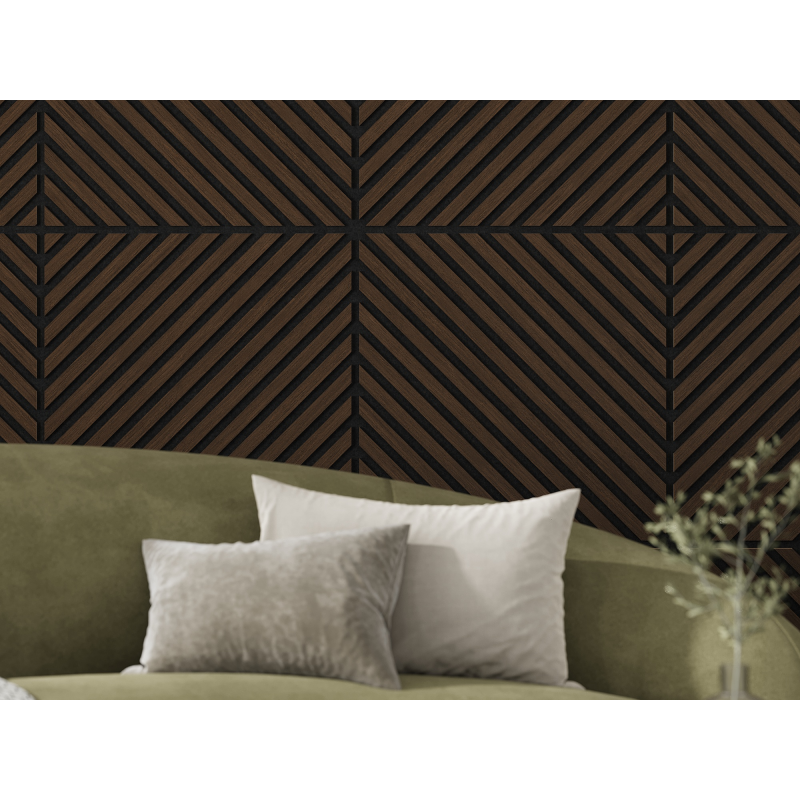 Mexen Lam-B lamele de perete 275 x 30 cm, placă HDF 4 mm, furnir tehnic, Stejar Nisipiu - S100-275307-3015-001