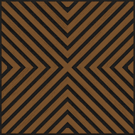 Mexen Linea 01 panou de perete acustic 60 x 60 cm (4 buc.), fetru 9 mm, furnir tehnic, Stejar Natural - S110-60607-01-042