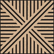 Mexen Linea 05 panou de perete acustic 60 x 60 cm (4 buc.), fetru 9 mm, furnir tehnic, Stejar Alb - S110-60607-05-040