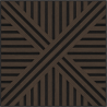 Mexen Linea 05 panou de perete acustic 60 x 60 cm (4 buc.), fetru 9 mm, furnir tehnic, Stejar Mocca - S110-60607-05-045