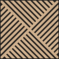 Mexen Linea 08 Akusztikus fali panel 60 x 60 cm (4db), 9 mm filc, technikai furnér, fehérített tölgy - S110-60607-08-040