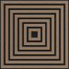 Mexen Linea 13 panou de perete acustic 60 x 60 cm (4 buc.), fetru 9 mm, furnir tehnic, Nuc Deschis - S110-60607-13-047
