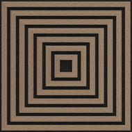 Mexen Linea 13 panou de perete acustic 60 x 60 cm (4 buc.), fetru 9 mm, furnir tehnic, Nuc Deschis - S110-60607-13-047