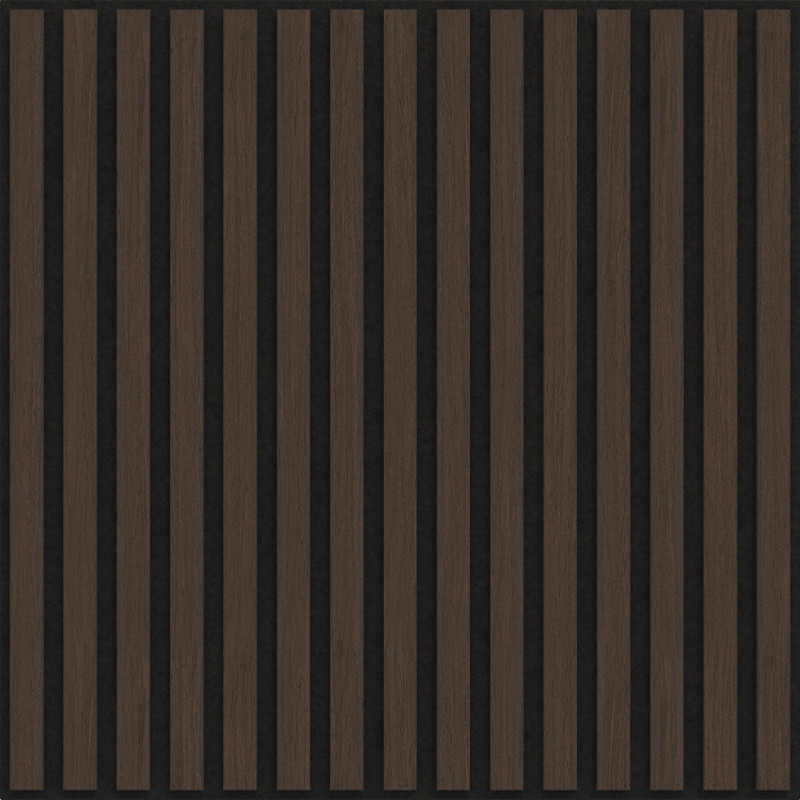 Mexen Linea 15 panou de perete acustic 60 x 60 cm (4 buc.), fetru 9 mm, furnir tehnic, Stejar Mocca - S110-60607-15-045