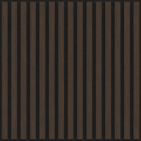 Mexen Linea 15 panou de perete acustic 60 x 60 cm (4 buc.), fetru 9 mm, furnir tehnic, Stejar Mocca - S110-60607-15-045