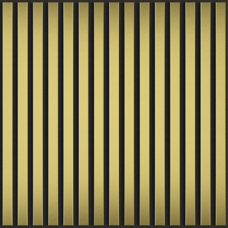Mexen Linea 15 60 x 60 cm-es (4 db-os), 9 mm vastag filc, technikai furnér, Arany akusztikus fali panel - S110-60607-15-057