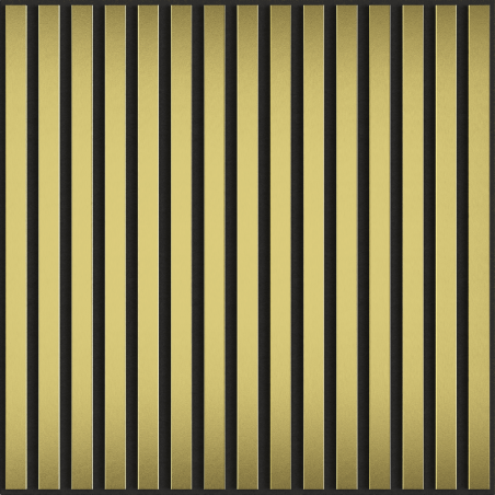 Mexen Linea 15 60 x 60 cm-es (4 db-os), 9 mm vastag filc, technikai furnér, Arany akusztikus fali panel - S110-60607-15-057