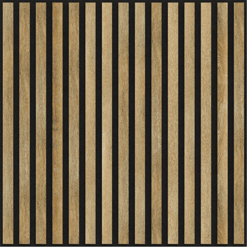 Mexen Linea 15 panou de perete acustic 60 x 60 cm (4 buc.), fetru 9 mm, furnir tehnic, Stejar Miere - S110-60607-15-066