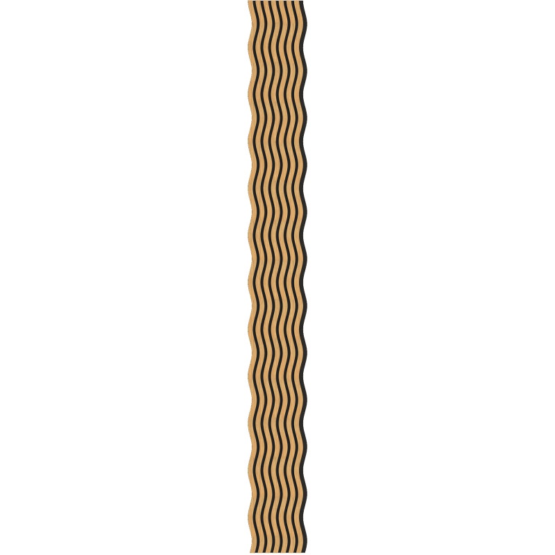 Mexen Lam-SF 01 Akusztikus fali lamellák 280 x 30 cm, 9 mm filc, technikai furnér, Classic tölgy - S106-280-01-041