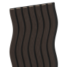 Mexen Lam-SF 01 lamele de perete acustice 280 x 30 cm, fetru 9 mm, furnir tehnic, Stejar Negru - S106-280-01-046