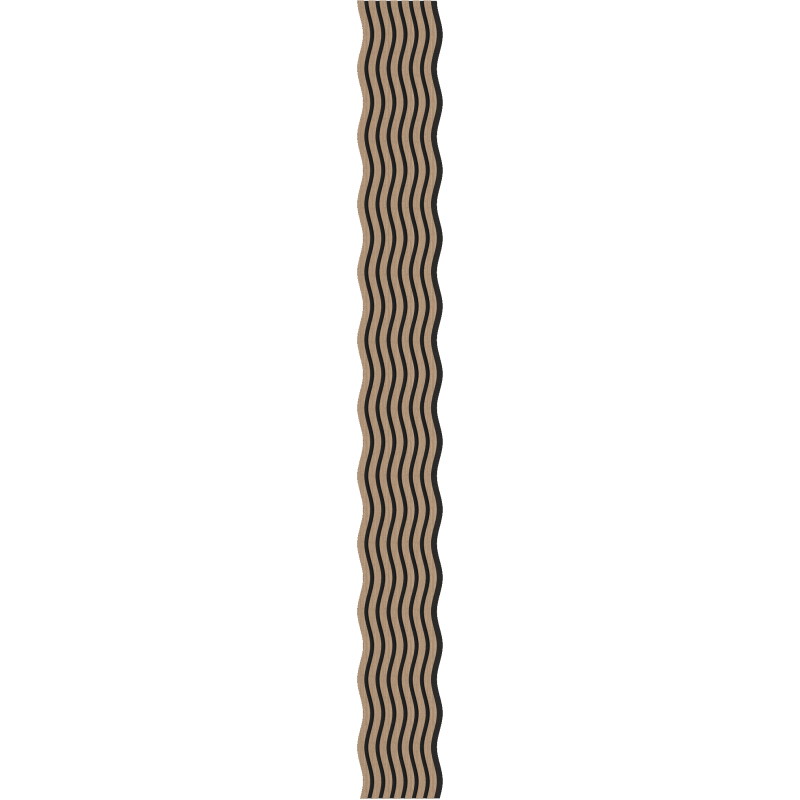 Mexen Lam-SF 01 lamele de perete acustice 280 x 30 cm, fetru 9 mm, furnir tehnic, Nuc Deschis - S106-280-01-047
