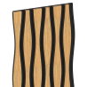 Mexen Lam-SF 01 Lam-SF 26 lamele de perete acustice 280 x 30 cm, fetru 9 mm, furnir tehnic, Stejar Clasic - S106-280-26-041