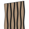 Mexen Lam-SF 01 Lam-SF 26 lamele de perete acustice 280 x 30 cm, pâslă 9 mm, furnir tehnic, Nuc Deschis - S106-280-26-047