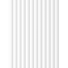 Mexen Strito 01 Strio 01 lamele de perete cu striații 280 x 14,5 cm (2 buc), alb - S120-280-01-301